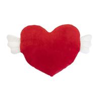 ROCKING GIFTS Coussin cœur ailes décoratif chambre d'enfant Doux Polyester 60 x 30 cm