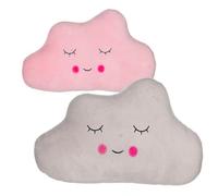 ROCKING GIFTS Coussin Nuage x2 Modèles Grand Doux Décoratif Chambre Lit Canapé Polyester