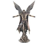 ROCKING GIFTS Figurine en résine Archange Uriel de 28 cm - Statue décorative détails fins et élégants pour votre maison ou espace spirituel
