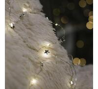 ROCKING GIFTS Guirlande lumineuse LED extérieure 20 LED 190 cm Plastique résistant Décoration jardin fête