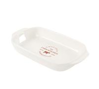 ROCKING GIFTS Plateau rectangulaire en céramique Farm House Servir décoratif Cuisine Table 24 cm