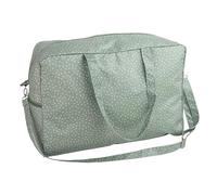 ROCKING GIFTS Sac de voyage imperméable 54 x 24 x 37 cm Taupe vert | Sac de sport et w nd, poignées à main, bandoulière réglable, motif à pois