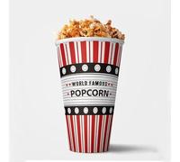 ROCKING GIFTS Seau à popcorn de 1 l pour profiter au cinéma - Idéal pour partager et profiter de délicieux popcorn pendant vos films préférés. Design pratique et résistant.