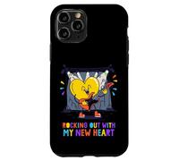 Rocking Out with My New Heart Motif cœur de Guitare Mignon Coque pour iPhone 11 Pro