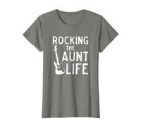Rocking the Aunt Life T-shirt Aunts Who Rock T-Shirt