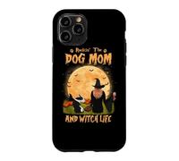 Rocking The Dog Mom and Witch Life Bull Terrier Halloween Coque pour iPhone 11 Pro