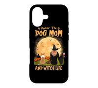 Rocking The Dog Mom and Witch Life Corgi Halloween Coque pour iPhone 17