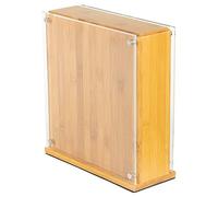 Rockingham Forge Bloc à couteaux magnétique en bambou pour 8 couteaux - Support à couteaux universel pour un rangement simple et hygiénique des couteaux de cuisine