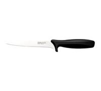 Rockingham Forge Couteau à fileter 15 cm - Couteaux de cuisine légers et tranchants en acier inoxydable avec manche noir