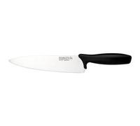 Rockingham Forge Couteau de chef 20 cm - Couteaux de cuisine légers et tranchants en acier inoxydable avec manche noir