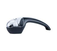 Rockingham Forge Equilibrium Aiguisoir à couteaux - en acier chrome, vanadium et molybdène, acier trempé à froid, manche courbée en POM