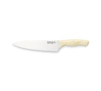 Rockingham Forge Essentials Couteau de Chef de 20cm en Acier Inoxydable, Manche en Bakélite d'Effet Ivoire