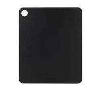 Rockingham Forge Planche à découper double face en fibre de bois noire 30x25x0,6cm, Planche à découper résistante à la chaleur & lavable au lave-vaisselle, Planche de service en bois hygiénique