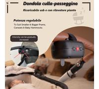 Rockit Fusée Hammock Et Berceau Il Poussette En Modo Automatique Cosy Portable