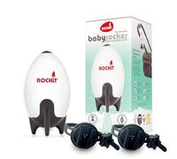 Rockit Rocker rechargeable avec deux supports - Aide au sommeil pour bébé qui berce doucement n'importe quelle poussette ou landau, vitesse réglable avec minuterie de 60 minutes - S'adapte à toutes
