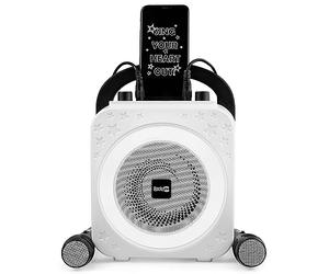 RockJam GRWM Karaoke Machine with Two Mics - Black