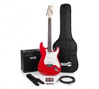 RockJam Kit Guitare Électrique Complet avec Amplificateur, Housse de Transport, Barre de Vibrato, Sangle, Câble, Cordes de Rechange et Cours