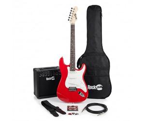 RockJam Kit Guitare Électrique Complet avec Amplificateur, Housse de Transport, Barre de Vibrato, Sangle, Câble, Cordes de Rechange et Cours