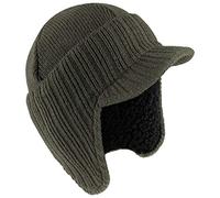 RockJock Bonnet en Molleton Tricoté pour Hommes avec Doublure
