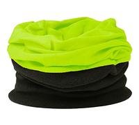 RockJock Women Neck Warmer, Scarf, Hat, Hood, Snood - Reversible-Fluo