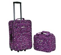 Rockland Ensemble de Bagages softside Tendance, argenté, 51 in, Ensemble de valises