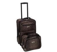 Rockland Ensemble de Bagages softside Tendance, léopard, Taille Unique, Ensemble de Bagages softside Tendance