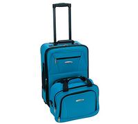Rockland Ensemble de Bagages softside Tendance, Pinkleopard, 51 in, Ensemble de valises