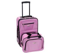 Rockland Ensemble de Bagages softside Tendance, Rose, Taille Unique, Ensemble de Bagages softside Tendance