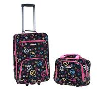 Rockland Ensemble de bagages softside Tendance Turquoise 48 in – Ensemble de valises