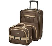 Rockland Ensemble de valises Droites Souples Tendance, Marron, Taille Unique, Ensemble de valises Droites Souples Tendance
