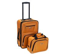 Rockland Ensemble de valises Droites Souples Tendance, Orange, Taille Unique, Ensemble de valises Droites Souples Tendance