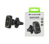 Rockland MagVent Support Mobile magnétique pour Grille d'aération de Voiture, Pince réglable, Rotation à 360°, Conduite Mains Libres sécurisées