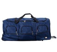 Rockland Melbourne Valise Rigide Extensible à roulettes pivotantes, Bleu Marine, 22"