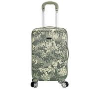 Rockland Melbourne Valise Rigide Extensible à roulettes pivotantes, Camouflage ACU, Carry-on 20", Melbourne Valise Rigide Extensible à roulettes pivotantes