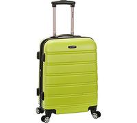 Rockland Melbourne Valise Rigide Extensible à roulettes pivotantes, Citron Vert, Taille Unique, Melbourne Hardside Rouleau de Bagage Extensible