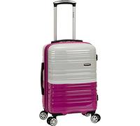 Rockland Melbourne Valise Ventrale Extensible 50,8 cm, 2 Tons Blanc, Taille Unique, Melbourne Sac à Main Extensible en Polycarbonate 50,8 cm