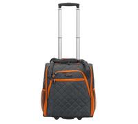 Rockland Melrose Valise Cabine à roulettes Verticales, Charbon, Carry-on 16-inch, Melrose Valise Cabine à roulettes Verticales