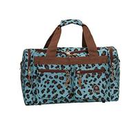 Rockland Mixte Freestyle Sac de Sport, Motif léopard Bleu, Taille Unique