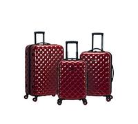 Rockland Quilt 3 Piece Polycarbonate/abs Upright Set