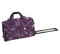 Rockland Sac de Sport à roulettes, Perle Violette, 55,9 cm (22"), Sac de Sport à roulettes