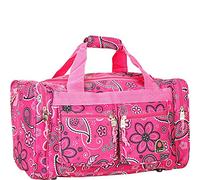 Rockland Sac de sport, Bandana rose., 19-Inch, Sac de sport