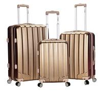 Rockland Santa Fe Valise Rigide à roulettes pivotantes, Bronze, Taille Unique, Melbourne Valise Rigide Extensible à roulettes pivotantes