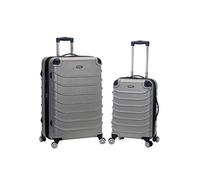 Rockland Speciale Hardside Lot de 2 valises Extensibles à roulettes pivotantes, Argenté., Taille Unique, Speciale Hardside Lot de 2 valises Extensibles à roulettes pivotantes
