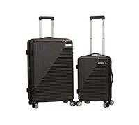 Rockland Star Trail Valise Rigide à roulettes pivotantes, Gris, 2-Piece Set (20/28), Star Trail Valise Rigide à roulettes pivotantes
