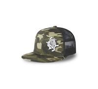 Rock'n Free Life Casquette Snapback Army Now Homme - Snapback - Rigide - Vert | Marron | Noir | Blanc - Visière Plate Taille unique