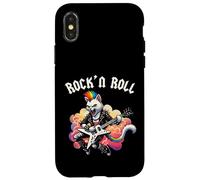 Rock'n Roll - Rockstar, Punk Goth Band, Kids Boys Coque pour iPhone X/XS