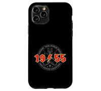 Rock'n'Roll 1955 High Voltage Rétro Musique Anniversaire Coque pour iPhone 11 Pro