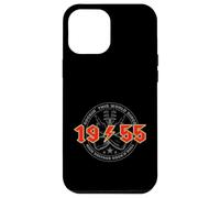 Rock'n'Roll 1955 High Voltage Rétro Musique Anniversaire Coque pour iPhone 12 Pro Max