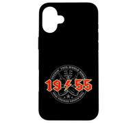Rock'n'Roll 1955 High Voltage Rétro Musique Anniversaire Coque pour iPhone 16 Plus
