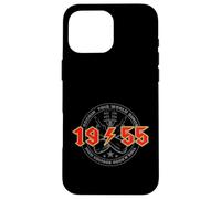 Rock'n'Roll 1955 High Voltage Rétro Musique Anniversaire Coque pour iPhone 16 Pro Max